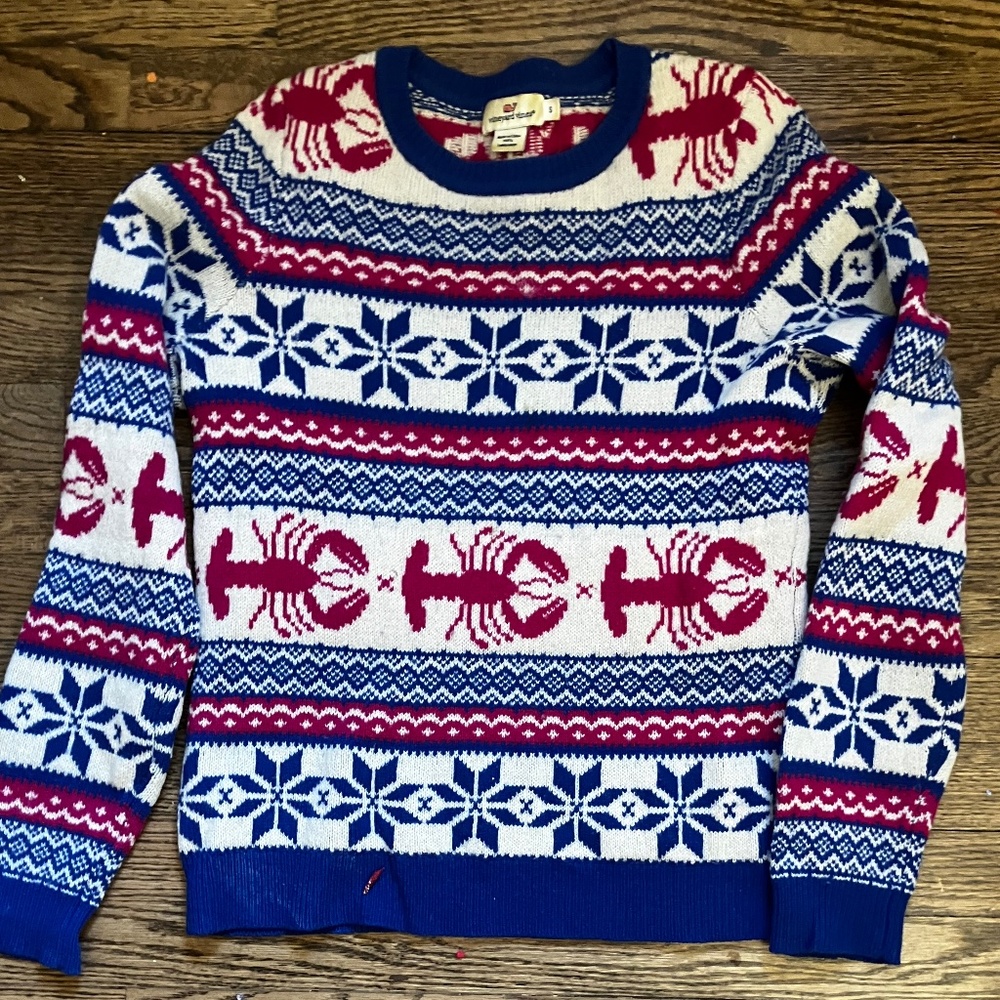Wool sweater vineyard vines